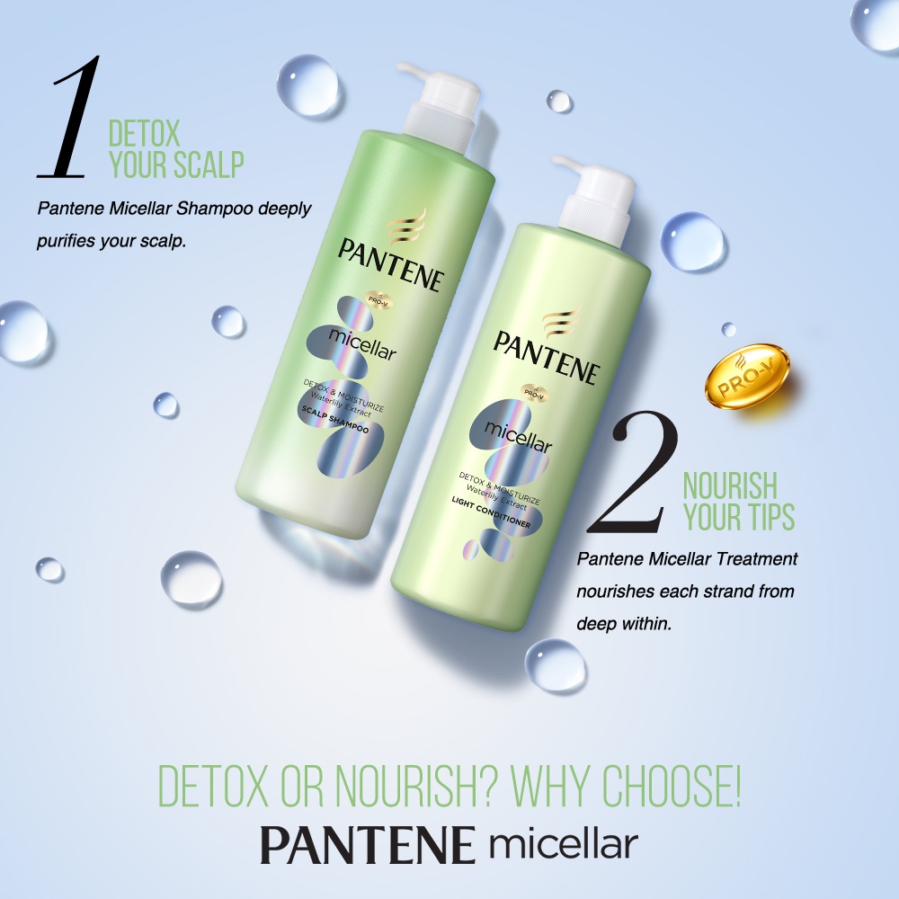 Buy Pantene Pro V Blends Micellar Aloe Shampoo 530ml Online At Epharmacy®